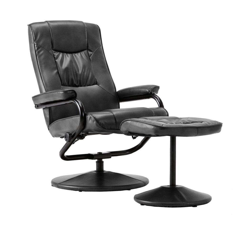 Malmo swivel recliner armchair and footstool hot sale